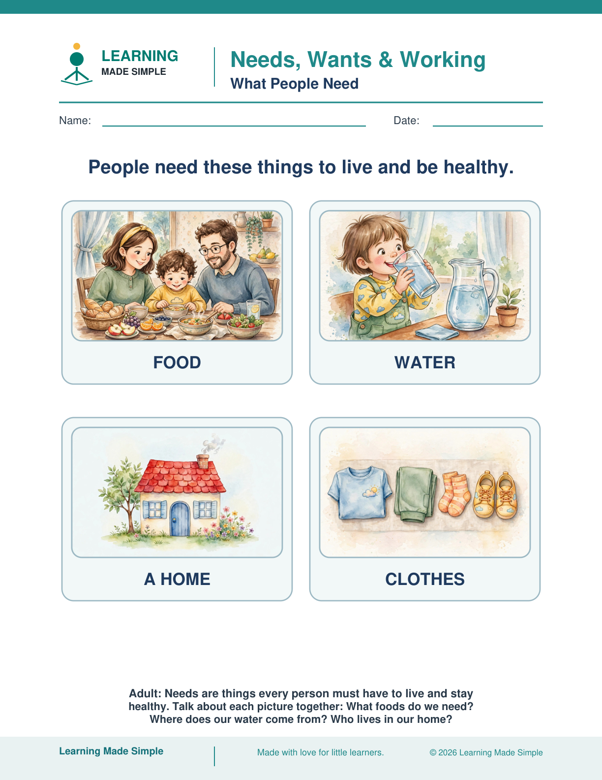 Preview of What People Need from Needs, Wants & Working