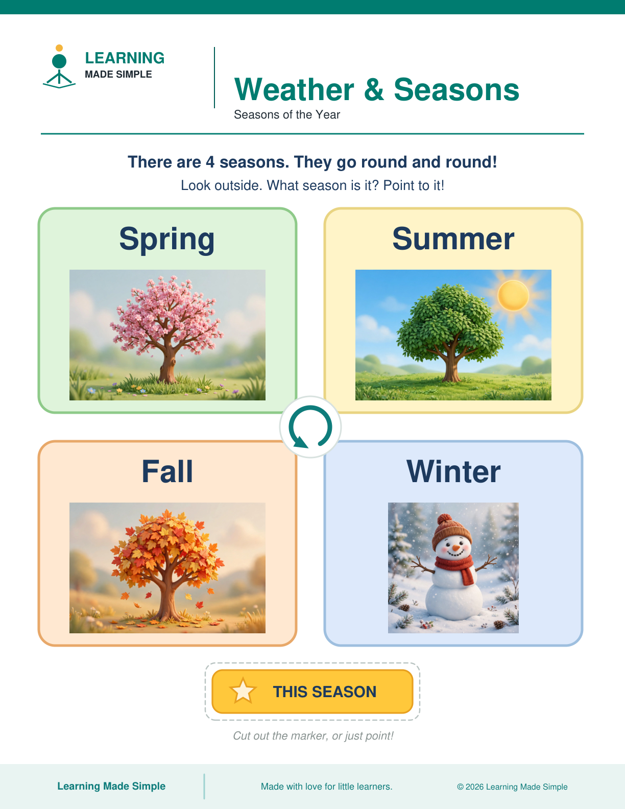 Preview of Seasons of the Year from Weather & Seasons