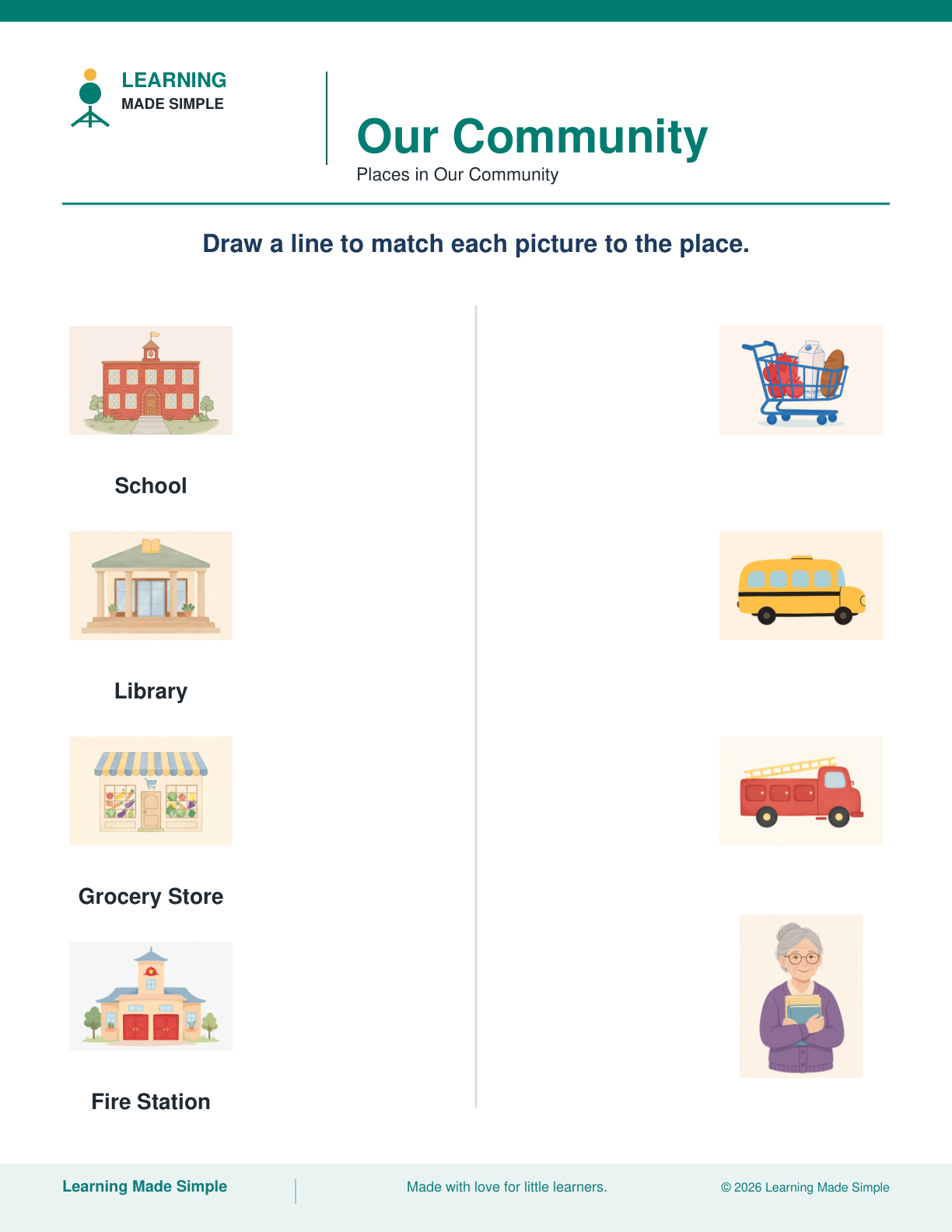Preview of Places in Our Community from Our Community